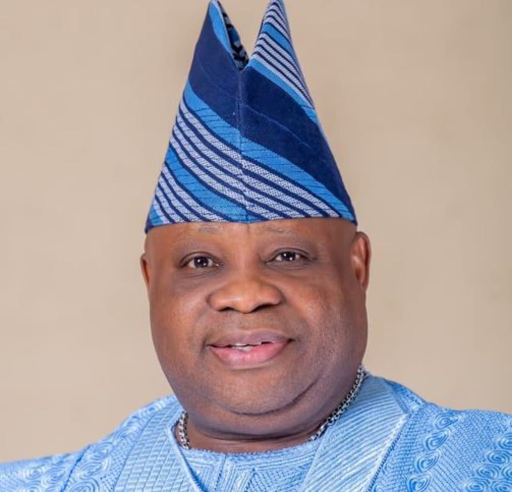 H.E., Senator Ademola Nurudeen Adeleke.